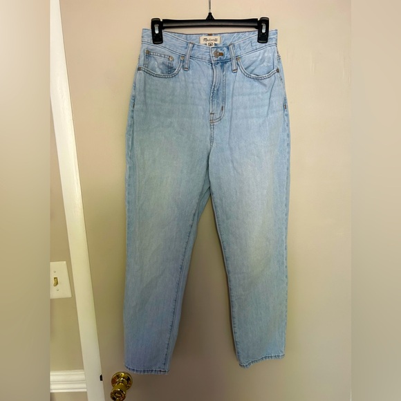 Madewell Light Wash The Curvy Perfect Vintage Jean in Size 26P - Picture 4 of 7